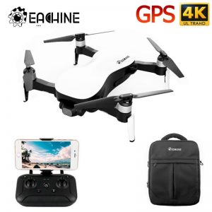 Eachine EX4 5G WIFI 1.2KM FPV GPS With 4K HD Camera 3-Axis Stable Gimbal 25 Mins Flight Time RC Drone Quadcopter RTF VS X12