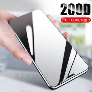 200D Curved Edge Protective Glass on the For iPhone 7 8 6 6s Plus Tempered Screen Protector For iPhone 11 Pro X XR XS Max Glass