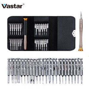 Vastar Screwdriver Set 25 in 1 Torx Multifunctional Opening Repair Tool Set Precision Screwdriver For Phones Tablet PC (25 in 1)