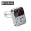 Car Bluetooth 5.0 FM Transmitter Wireless Handsfree Audio Receiver Auto MP3 Player 2.1A Dual USB Fast Charger Car Accessories
