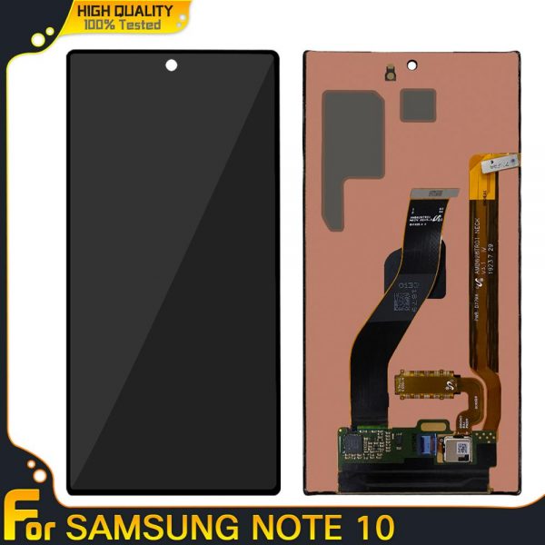 Original LCD Display For SAMSUNG Galaxy Note 10 N970F N970 N9700 Touch Screen Assembly For Note 10 Plus Note10+ N975 N9750