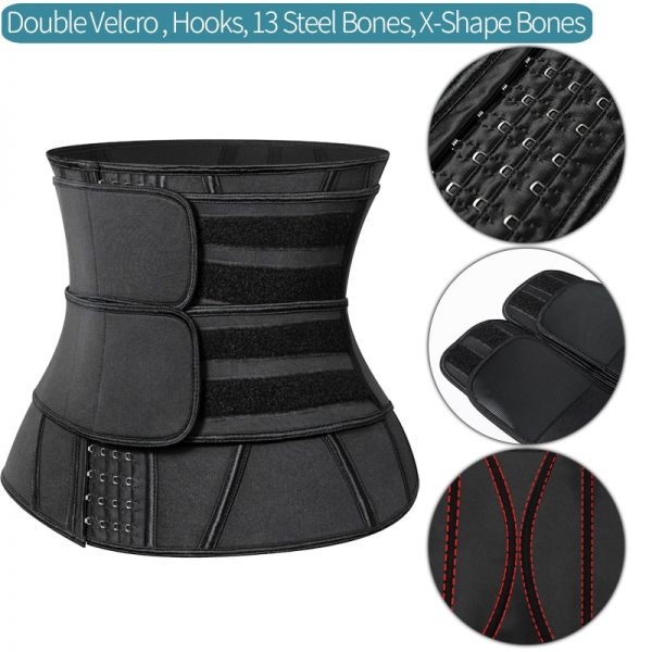 Waist Trainer Neoprene Sweat Shapewear Body Shaper Women Slimming Sheath Belly Reducing Shaper Workout Trimmer Belt Corset