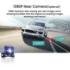 E-ACE Car Dvr 12 Inch Stream Media RearView Mirror 2K Night Vision Video Recorder Auto Registrar support 1080P Rear View Camera