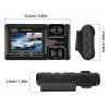 3 Camera Dash Cam 1080P WIFI Sony Sensor Night Vision Dual Lens Car DVR Video Recorder with Rear View Camera 3 Channel Camcorder