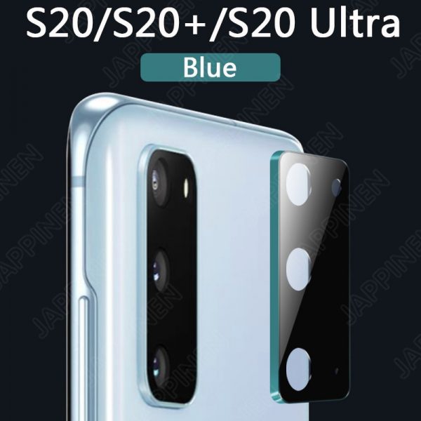 Camera Lens Protector Tempered Glass Metal Ring Case For Samsung Galaxy S20 Ultra S10 Note 10 Plus 5G Back Film Glass Case