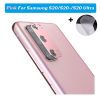 Camera Lens Protector Tempered Glass Metal Ring Case For Samsung Galaxy S20 Ultra S10 Note 10 Plus 5G Back Film Glass Case