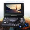 7.8 Inch Portable HD TV Home Car DVD Player VCD CD MP3 DVD Player USB Cards RCA TV Portatil Cable Game 16:9 Rotate LCD Screen