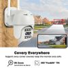 3MP IP Camera WIFI Dual-Camera Lens System PTZ Home Security Camera 8X Zoom CCTV Camera P2P Speed Dome Camera Auto Tracking