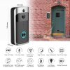 Wsdcam Smart Doorbell Camera Wifi Wireless Call Intercom Video-Eye for Apartments Door Bell Ring for Phone Home Security Cameras