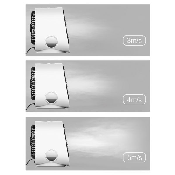 Air Cooler Fan Mini Desktop Air Conditioner with Night Light Mini USB Water Cooling Fan Humidifier Purifier Multifunction Summer