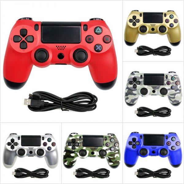 Wireless Bluetooth Gamepad Remote Controller for PS4 Game Controller Vibration Joystick Gamepads for PS 3 Console WIN 7 8 10 PC