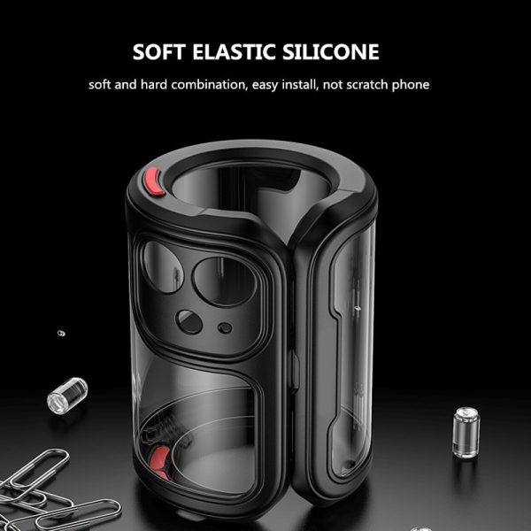 Luxury Transparent Case for iPhone 12 11 Pro Max 12 Mini Shockproof Airbag Cases for iPhone SE 2020 7 8 Plus X XS Max XR Cover