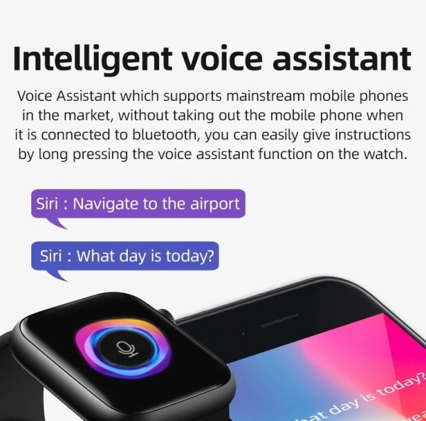 IWO13 Plus T500 Plus Smart Watch Men Women Bluetooth Call Waterproof DIY Face HeartRate Sport SmartWatch Android IOS Phone IWO12