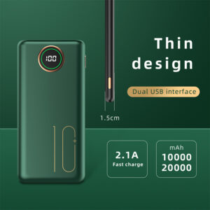 Mobile Charger Power Bank 20000Mah  Slim Mobile banque de puissance Best Power Bank For  Smartphones